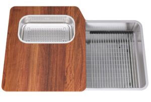 FRANKE - Orca 2.0 Workcenter Sink - stainless steel