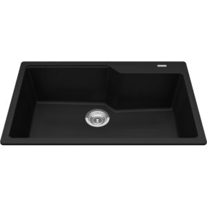 KINDRED Évier Urban en granite Noir Mat