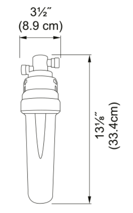 FRANKE – Cartouche de filtre en thermoplastique