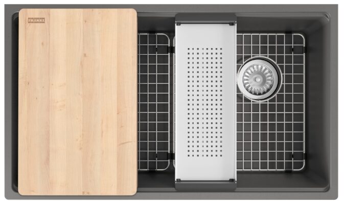FRANKE - Maris Workcenter Sink - stone grey