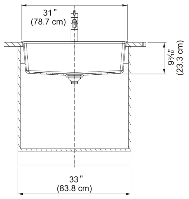 FRANKE - Maris Dual Mount Sink - polar white
