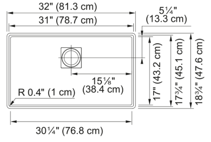 FRANKE - Peak Undermount Sink - oyster
