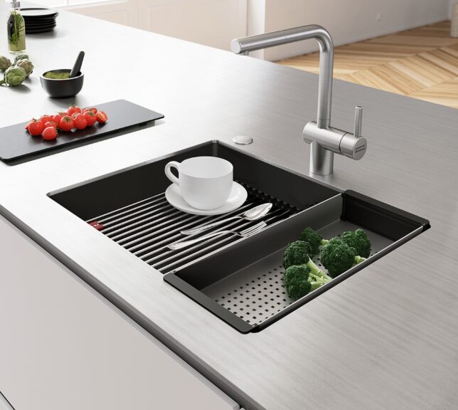 FRANKE - Peak Workcenter Sink - matte black