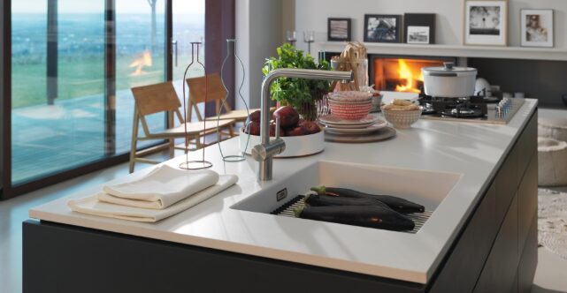 FRANKE- Peak Undermount Sink - polar white