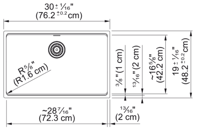 FRANKE - Maris Undermount Sink - polar white