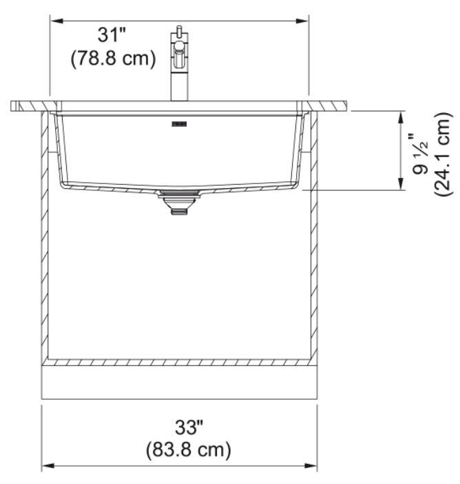 FRANKE - Maris Undermount Sink - polar white