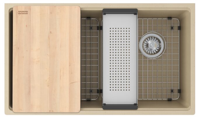FRANKE - Maris Workcenter Sink - champagne