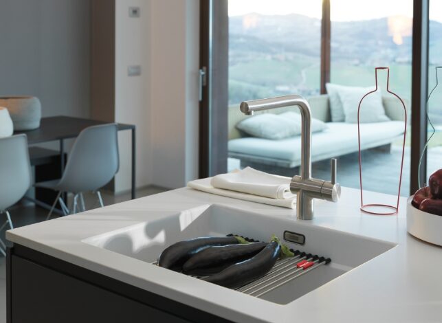 FRANKE- Peak Undermount Sink - polar white