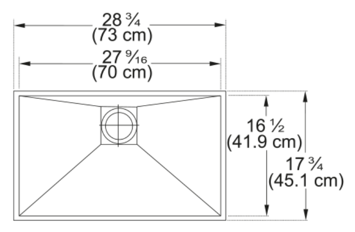 FRANKE - Peak Undermount Sink - stainless steel
