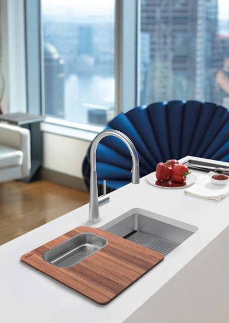 FRANKE - Orca 2.0 Workcenter Sink - stainless steel