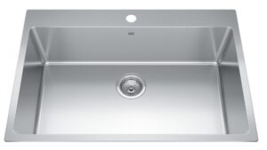KINDRED Évier Brookmore avec 1 trou de robinet, 30,8 po x 20,9 po