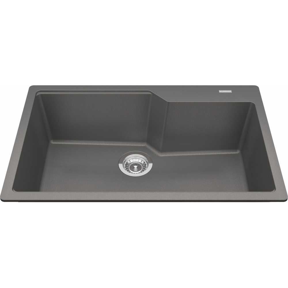 KINDRED Évier Urban en granite Gris Pierre
