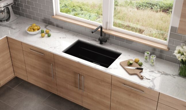 FRANKE - Peak Undermount Sink - onyx