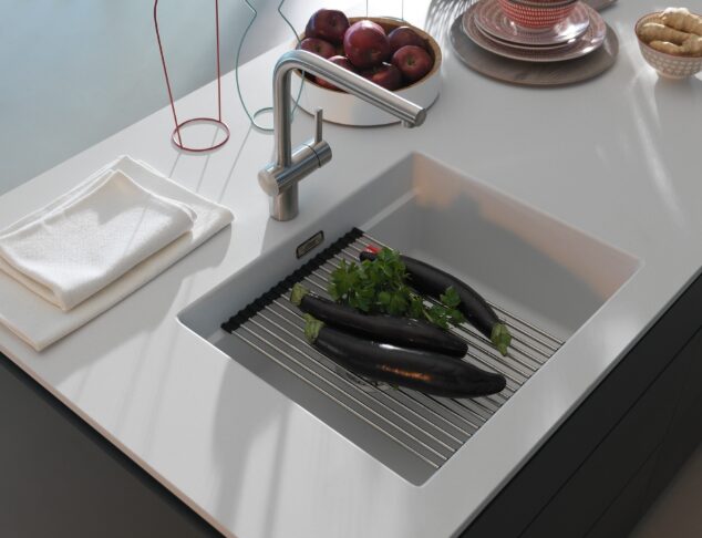 FRANKE- Peak Undermount Sink - polar white