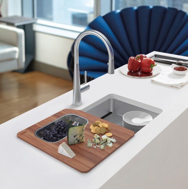 FRANKE - Orca 2.0 Workcenter Sink - stainless steel