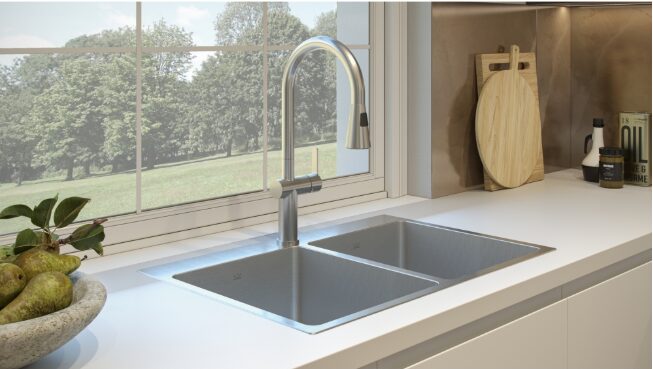 Brookmore double encastrable 21 x 31 - 1 trou
