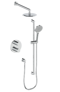 Vogt - WORGL ensemble de douche thermostatique 2 voies - chrome (valve incluse)