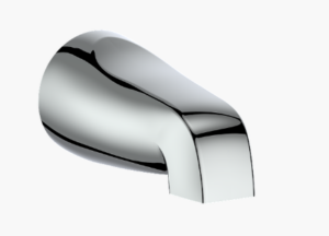 Vogt - Bec de bain rond à emboîtement - chrome