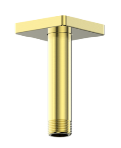 Vogt - Bras de douche carré de plafond 4" - or brossé