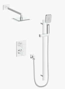 Vogt - KAPFENBERG ensemble de douche thermostatique 2 voies - chrome (valve incluse)