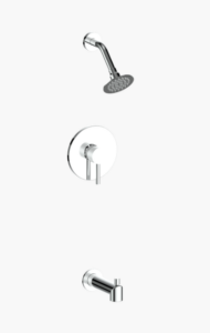 Vogt – garniture WORGL pour kit de douche PB à 1 voie - chrome (La valve VE.110 est requise)