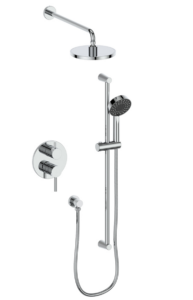 Vogt - WORGL ensemble de douche pression équilibrée 2 voies - chrome (valve incluse)