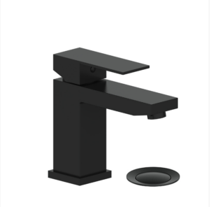 Vogt - KAPENBERG robinet de lavabo avec bonde escamotable - noir mat