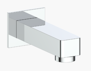 Vogt - Bec de bain carré - chrome
