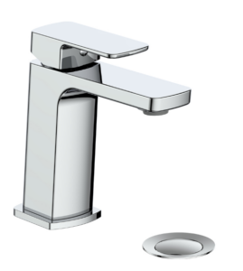 Vogt - robinet de lavabo NIVEAU avec drain à clapet - chrome