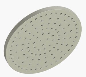 Vogt - Pomme de douche ronde 10" - nickel brossé