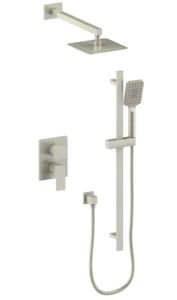 Vogt - garniture KAPENBERG pour kit de douche pression équilibrée à 2 voies - nickle brossé (Valve VE.210 requise)