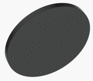 Vogt - Pomme de douche ronde 10" - noir mat