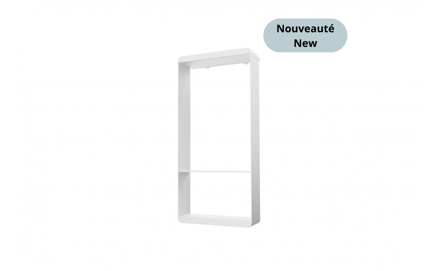 ODASS Niche de douche - 22 5/8" x 10" - Bellot Blanc