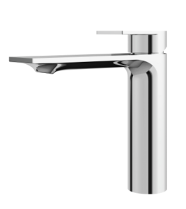 Aquabrass - ALPHA tall single holw lavatory faucet - chrome