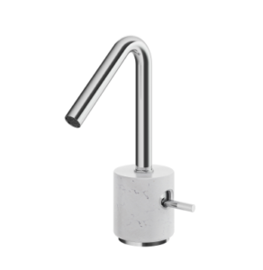 Marmo - Robinet de lavabo à un trou - chrome poli