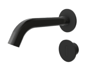 Ariston - Robinet de Lavabo Mural Sans Contact - Noir Mat