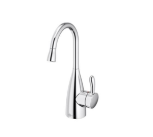 InSinkErator - Collection Showroom Transitional 1010 Robinet d'eau chaude instantanée - Acier Inoxydable