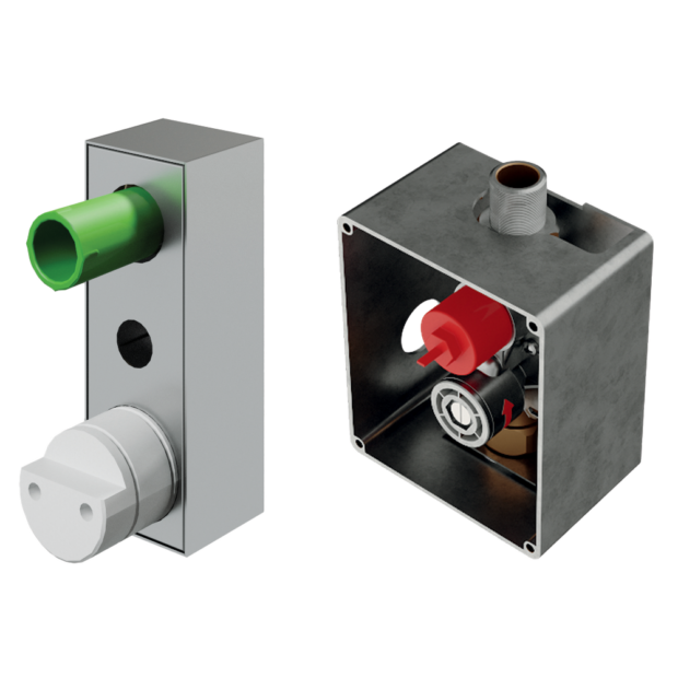 AQUABRASS Rwaa1395zz01 ROUGH-IN FOR WALLMOUNT TOUCHLESS FAUCET