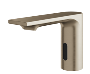Aquabrass Xpress - ALPHA robinet de lavabo monotrou sans contact - nickle brossé