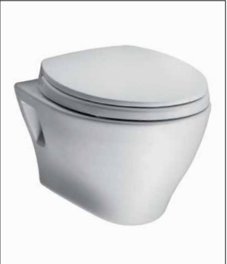 Toto Aquia toilet (wall-hung, ada, sanagloss) CT418FG#01 Cotton White