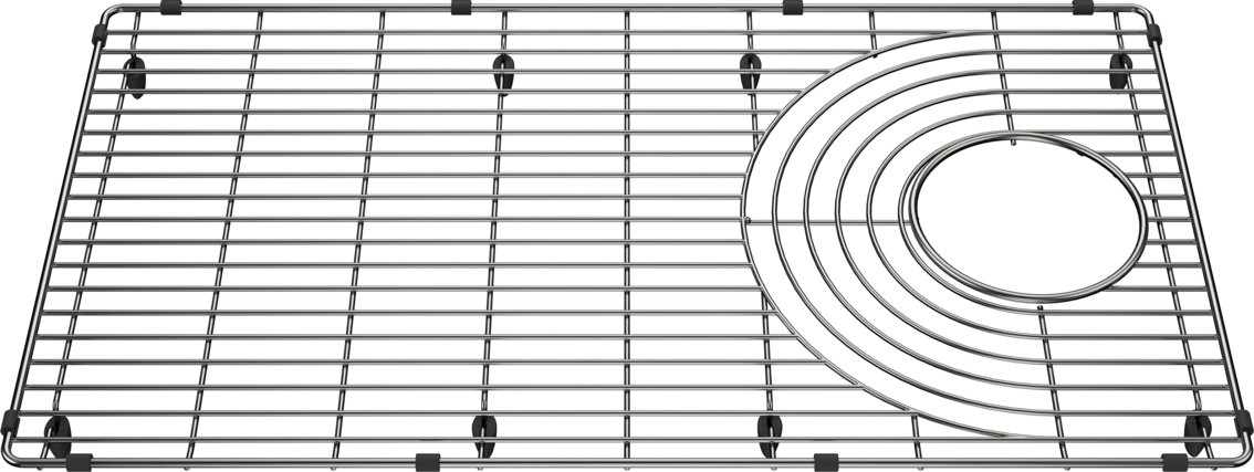 Blanco inteos 30 SILGRANIT coal black - Includes GRID 443344