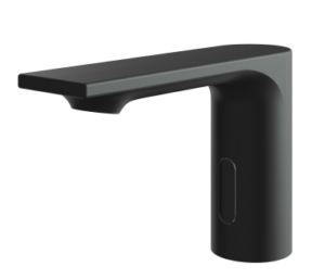 Aquabrass Xpress - ALPHA robinet de lavabo monotrou sans contact - noir mat