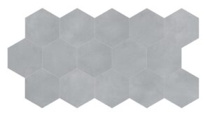 8.5" Tapestri Cashmere Hexagon Matte Pressed Porcelain Tile
