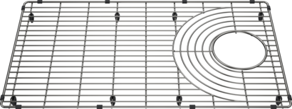 Blanco inteos 30 SILGRANIT coal black - Includes GRID 443344