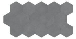 8.5" Tapestri Silk Hexagon Matte Pressed Porcelain Tile