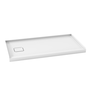 KALIA Kover™ 60x32 Base de douche rectangulaire en acrylique ALCOVE 60” x 32” - Drain à gauche - Antifuite