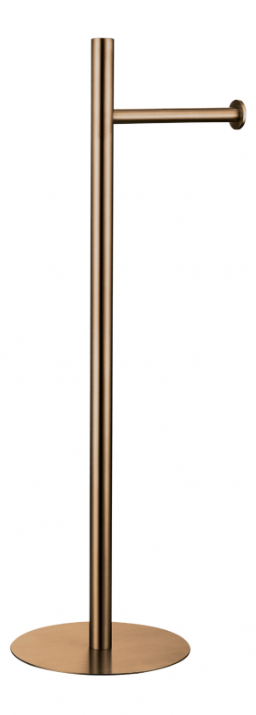 Ilma - Freestanding toilet paper holder - brushed copper finish