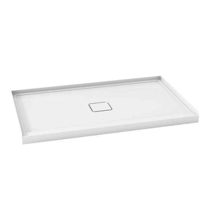 KALIA Kover™ 60x36Base de douche rectangulaire en acrylique 60” x 36” antifuite - Drain central