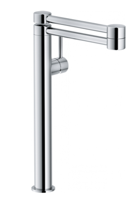 Franke Pescara deck mount pot filler, chrome (LIMITED QUANTITIES) FINAL SALE OPEN BOX