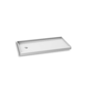 KALIA Koncept™ 60x32 Base de douche rectangulaire en acrylique ALCOVE 60” x 32” - Drain à gauche